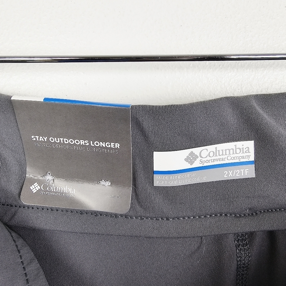 Columbia Gray Anytime Casual Skort NWT UPF 50 Sun Protection - Picture 5 of 12